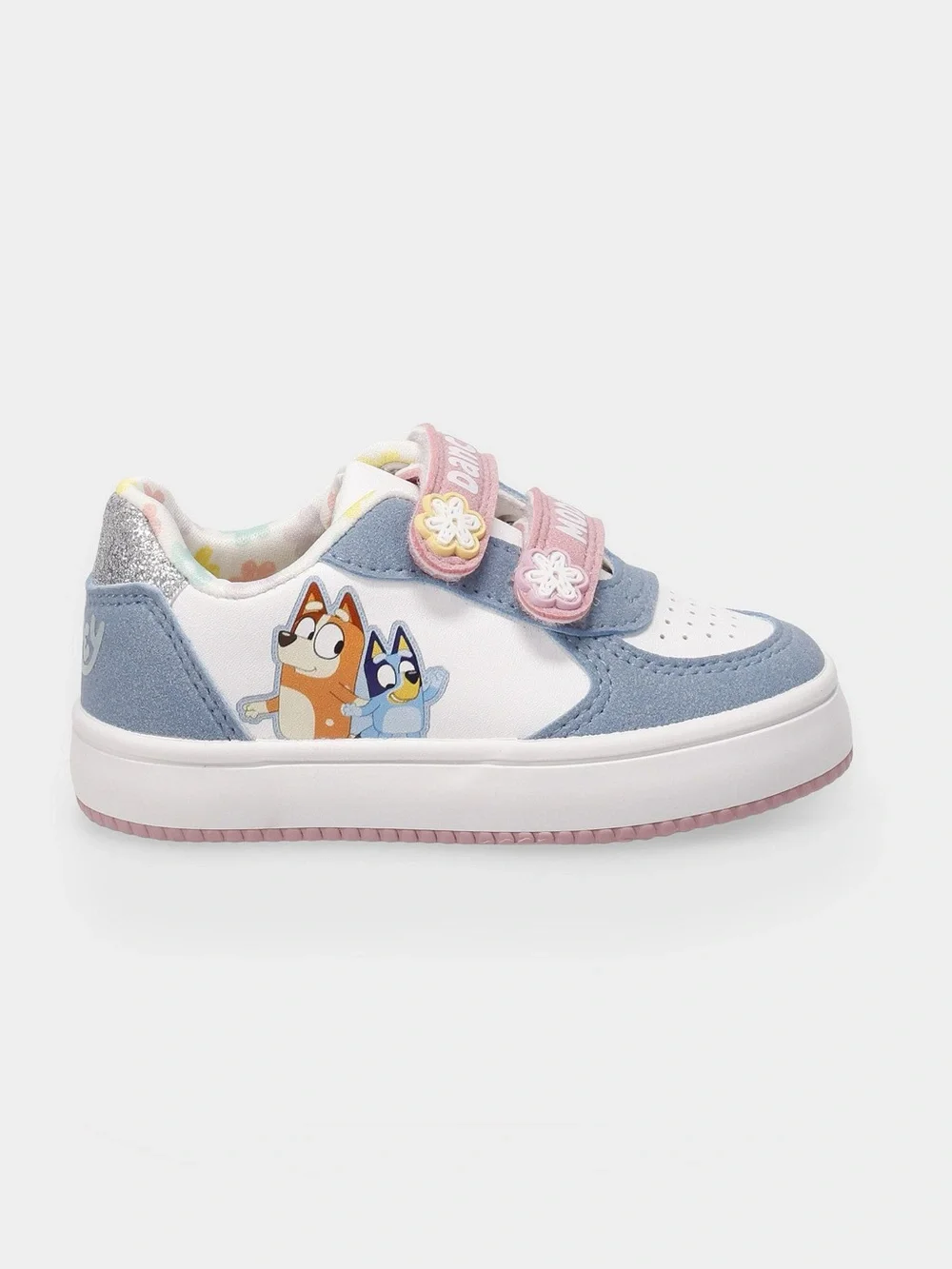 Bluey Toddler Girls Velcro Sneakers